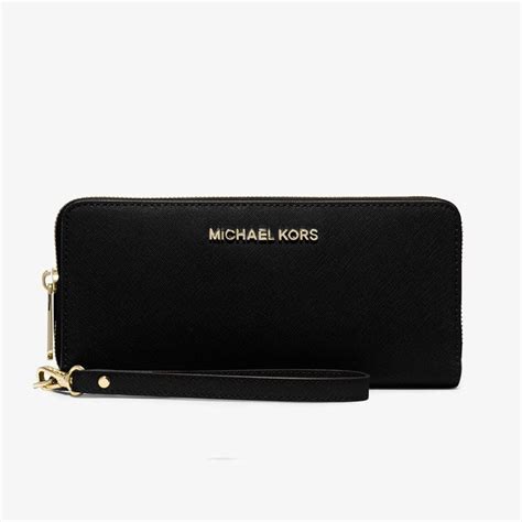 michael kors jet set continental wristlet|michael kors wristlet purse.